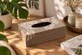 Box na kapesníky – Přírodní monstera