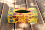 Box na kapesníky – Barevná geometrie