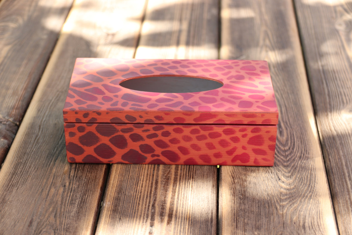 Box na kapesníky – Savana Pink
