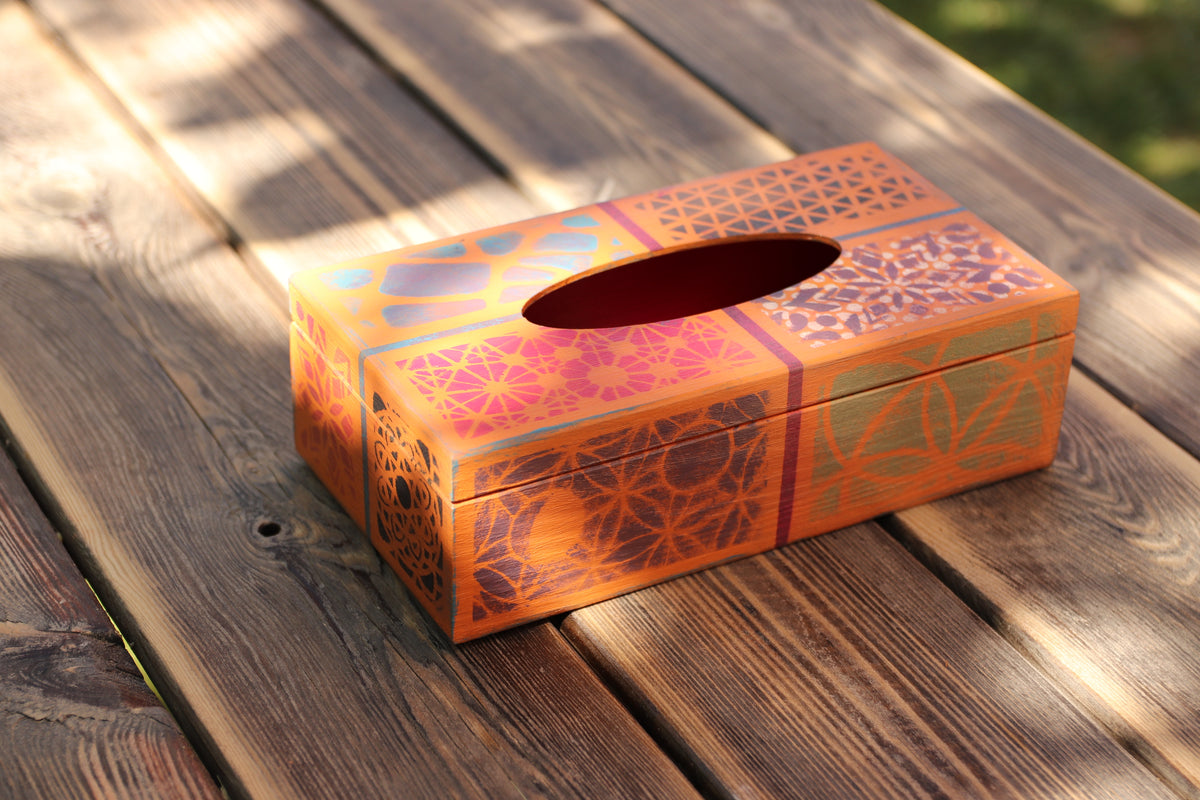 Box na kapesníky – Mozaika Orientu