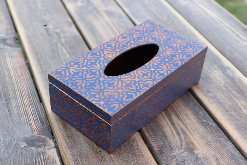 Box na kapesníky – Královská krajka