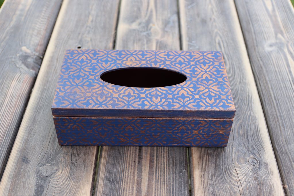 Box na kapesníky – Královská krajka