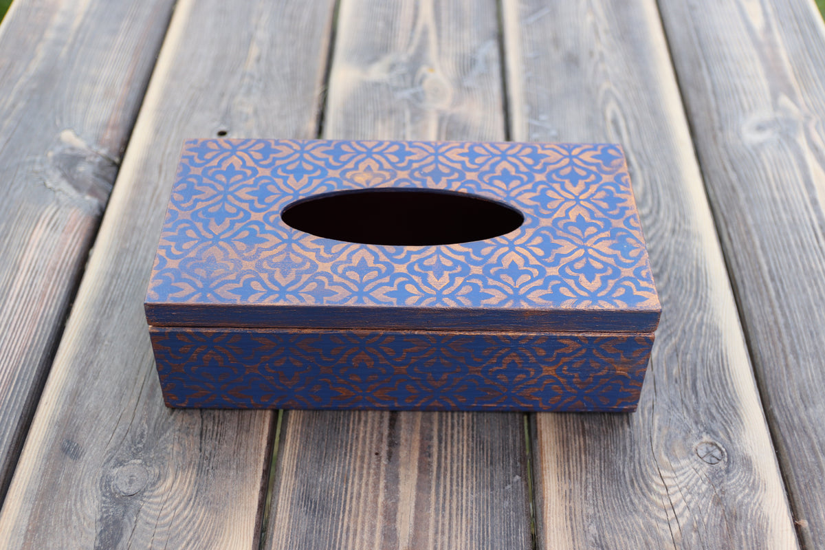 Box na kapesníky – Královská krajka