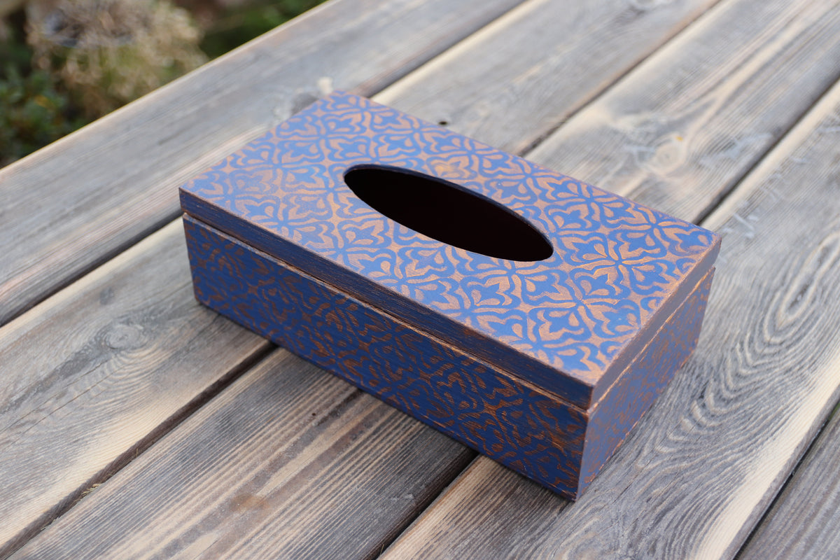 Box na kapesníky – Královská krajka